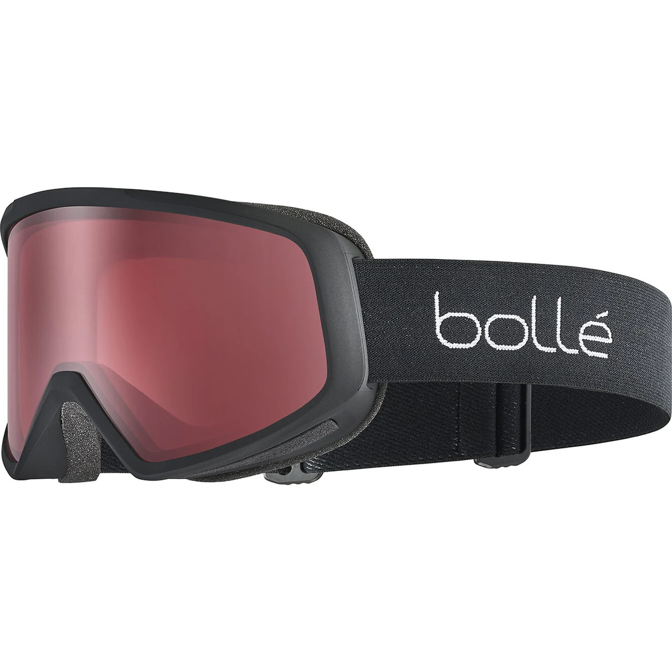 Gogle narciarskie Bollé BEDROCK Black Matte - Vermillon